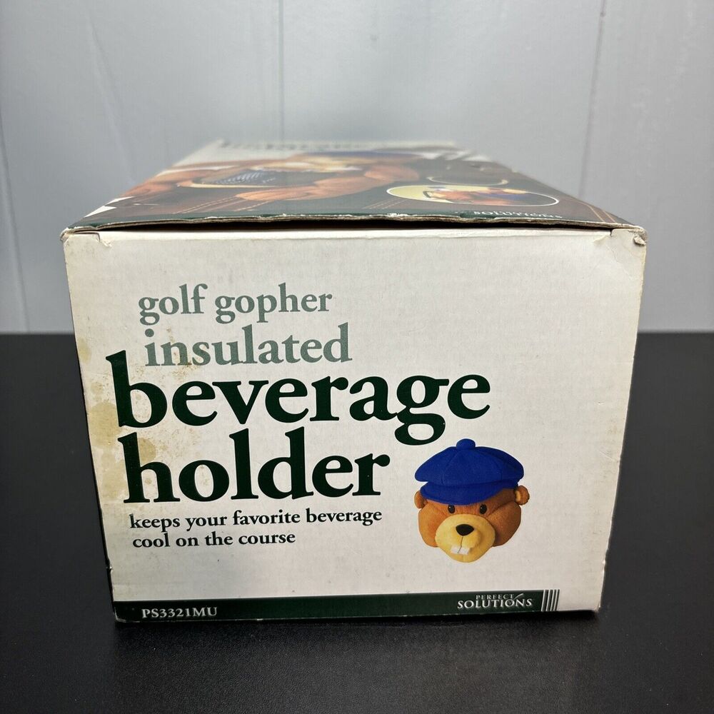 Golf Gopher Insulated Beverage And Snack Holder For Golf Bag Perfect Solutions - Picture 6 of 10